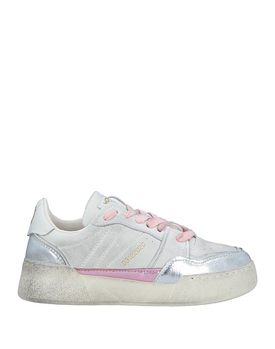 MONOWAY Sneakers Off white Pelle, Fibre sintetiche