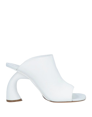 DRIES VAN NOTEN Sandals White Soft Leather