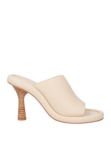 PALOMA BARCELÓ Sandals Cream Soft Leather