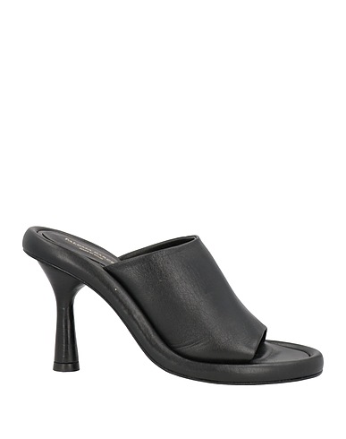 PALOMA BARCELÓ Sandals Black Soft Leather