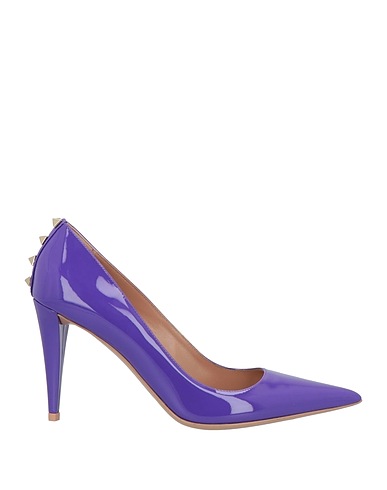 VALENTINO GARAVANI Décolleté Viola Pelle