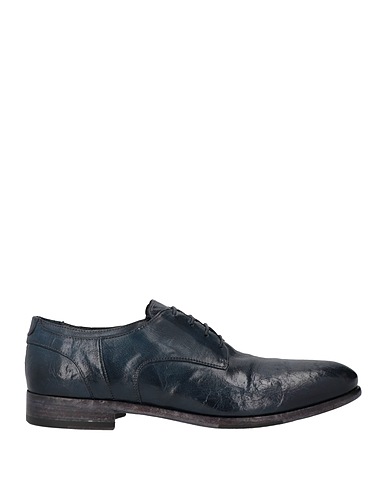 CORVARI Stringate Blu notte Pelle