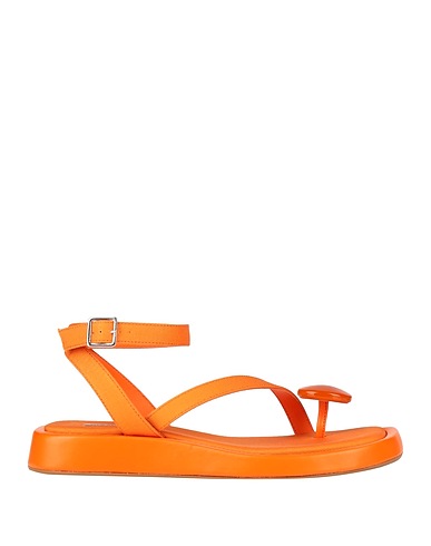 GIA / RHW Flip flops Orange Textile fibres
