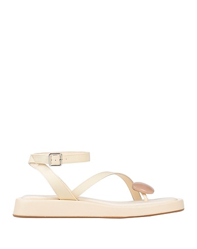GIA / RHW Flip flops Ivory Textile fibers