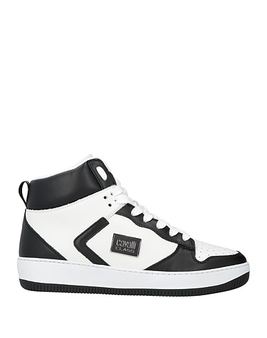 CAVALLI CLASS Sneakers White Soft Leather