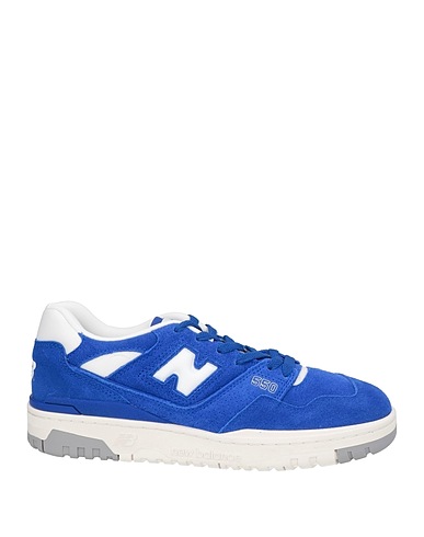 NEW BALANCE Sneakers Blu Pelle, Fibre tessili