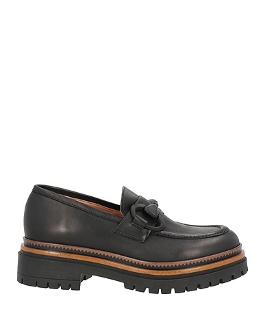BALDININI Loafers Black Calfskin