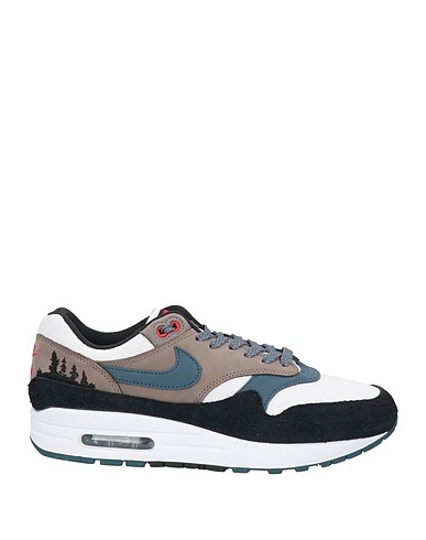 NIKE Sneakers White Leather, Textile fibres