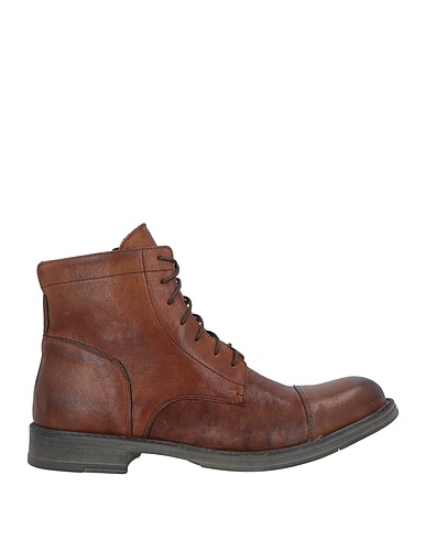 BERNA Ankle boot Brown Leather
