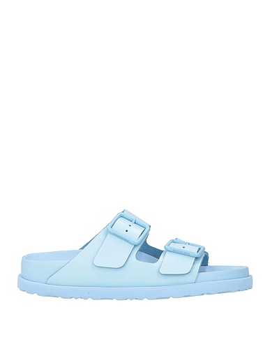 BIRKENSTOCK Sandals Sky blue Soft Leather