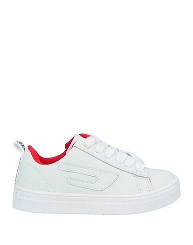 DIESEL Sneakers White Bovine leather
