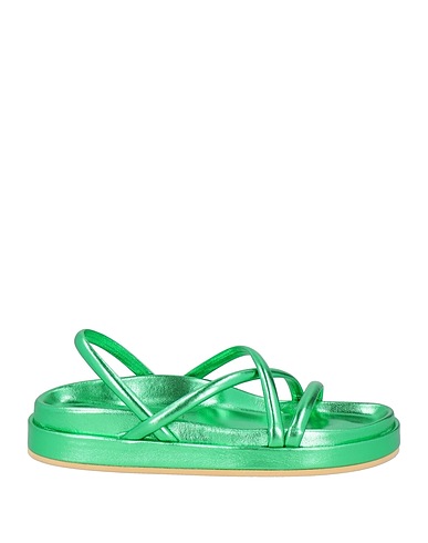 P.A.R.O.S.H. Sandals Green Leather
