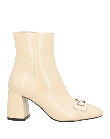 BALDININI Ankle boot Off white Soft Leather