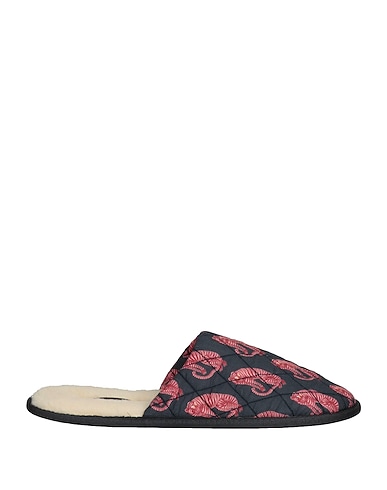 DESMOND & DEMPSEY Slides and slippers Navy 100% Cotton