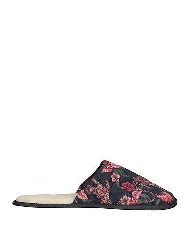 DESMOND & DEMPSEY Ciabatte e pantofole Blu navy 100% Cotone