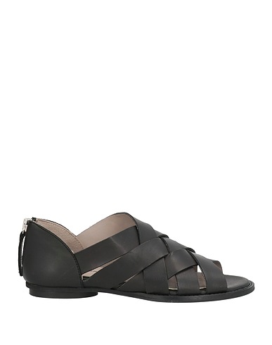 POESIE VENEZIANE Sandals Black Soft Leather
