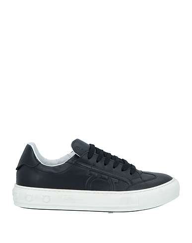 FERRAGAMO Sneakers Black Calfskin
