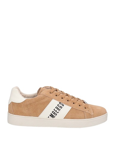 BIKKEMBERGS Sneakers Cammello Pelle, Fibre tessili