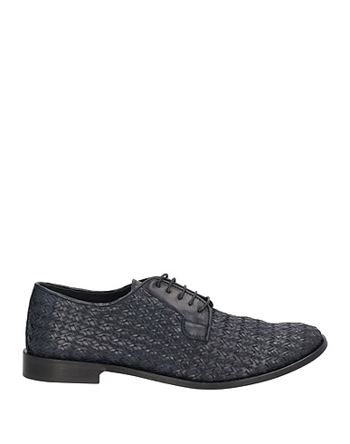 NICOL SADLER Schnürschuhe Nachtblau Kalbfell