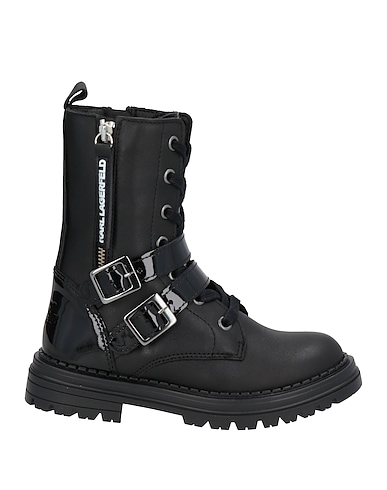 KARL LAGERFELD Ankle boot Black Leather