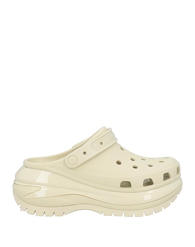 CROCS ミュール＆サボサンダル ベージュ EVA(エチレン－ビニール－アセテート）