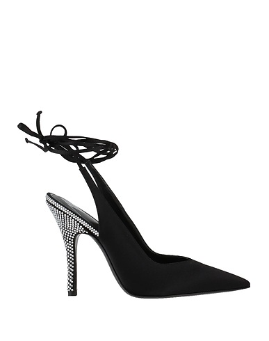 THE ATTICO Pump Black Textile fibers