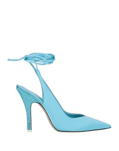 THE ATTICO Court Sky blue Textile fibres