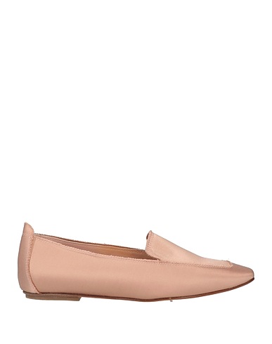 PEDRO GARCÍA Loafers Antique rose Textile fibres