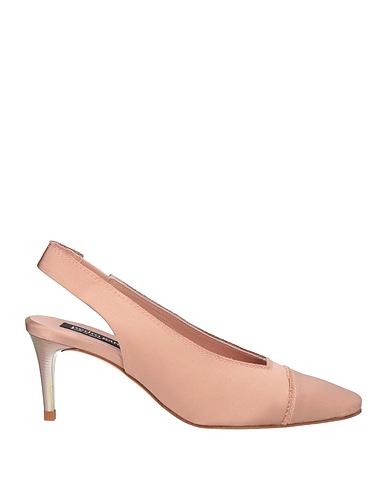 PEDRO GARCÍA Décolleté Rosa antico Fibre tessili