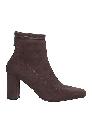 UMA PARKER Ankle boot Charcoal Textile fibers