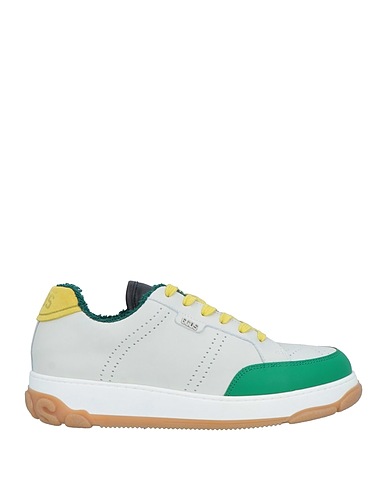 GCDS Sneakers Green Leather