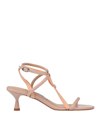 KALLISTÈ Sandals Blush Soft Leather, Textile fibres