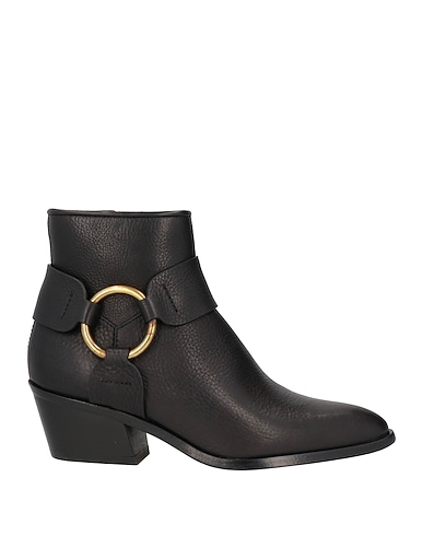 PEDRO GARCÍA Ankle boot Black Cowhide