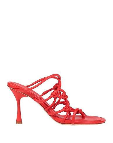 STUDIO AMELIA Flip flops Red Soft Leather