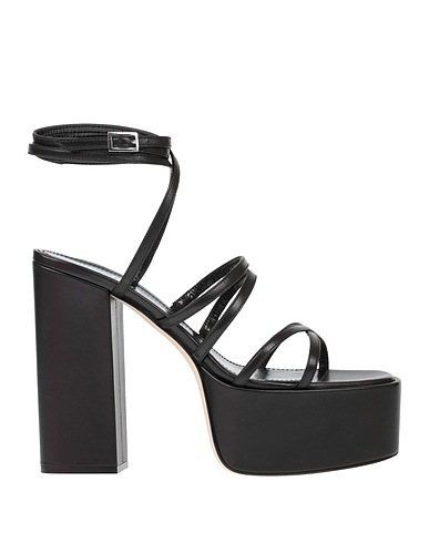 PARIS TEXAS Sandals Black Soft Leather