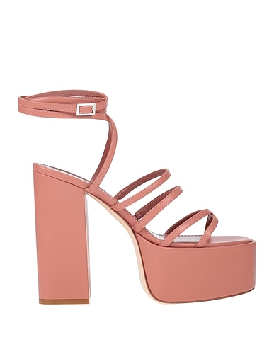 PARIS TEXAS Sandals Antique rose Soft Leather
