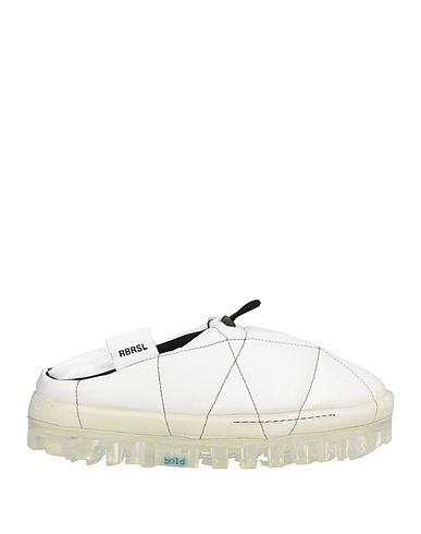 RBRSL RUBBER SOUL Mocassino Bianco Pelle