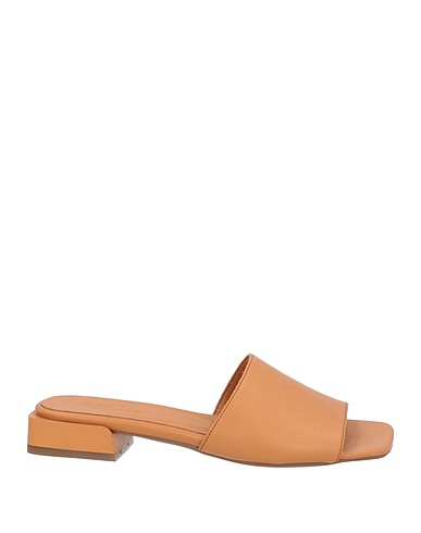 ATTISURE Sandals Camel Soft Leather