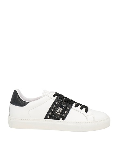 CAVALLI CLASS Sneakers White Soft Leather