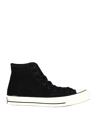 CONVERSE Sneakers CHUCK 70 HI BLACK/EGRET/ANCESTRAL BLUE
 Black Leather