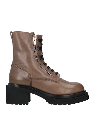 OFFICINE CREATIVE ITALIA Ankle boot Khaki Soft Leather
