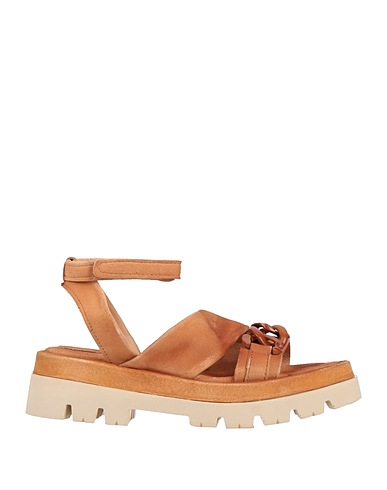 MJUS Sandalen Kamel Leder