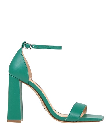STEVE MADDEN Sandali Verde smeraldo Pelle