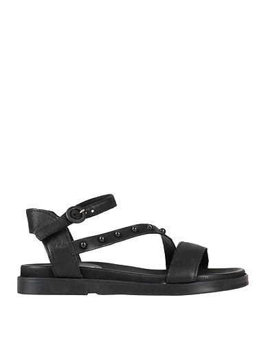 MJUS Sandals Black Soft Leather