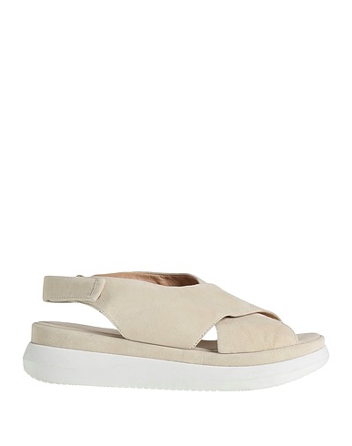 MJUS Sandalen Cremeweiß Leder