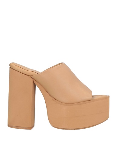 PALOMA BARCELÓ Sandals Sand Leather