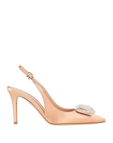 GIANVITO ROSSI Pump Blush Textile fibers