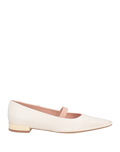 TOD'S Ballet flats Off white Soft Leather