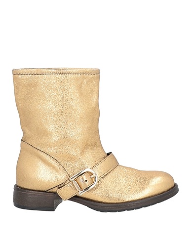 PINKO Ankle boot Gold Soft Leather