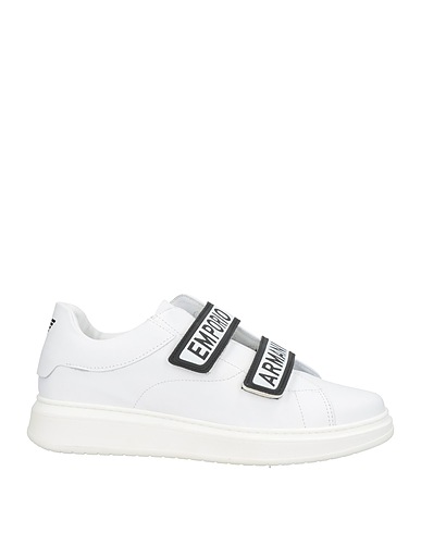 EMPORIO ARMANI Sneakers White Leather